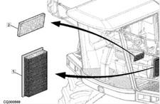 Filtro aria della cabina di