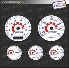 Fondi adesivi per strumentazione motore marino fuoribordo Evinrude gommone barca