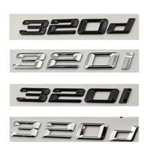 Per BMW 320d 320i scritta
