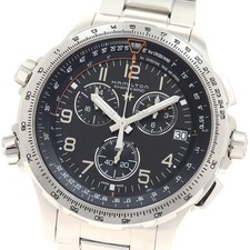 Orologio Uomo HAMILTON Khaki X-WIND H779120 Cronografo Quadrante Nero Quarzo_921155