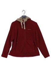 Giacca da sci quechua rossa