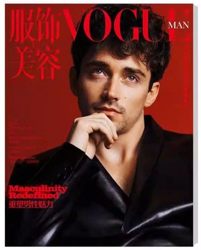 Charles leclerc vogue man - leclerc,