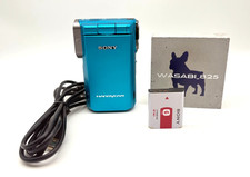 Videocamera Sony HDR-GW77V blu digitale HD registratore Handycam impermeabile usata