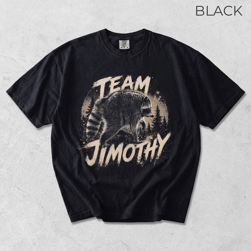 Shirt team jimothy raccoon - t-shirt,