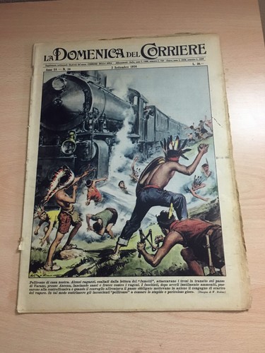 Domenica del corriere 1956 - domenica,