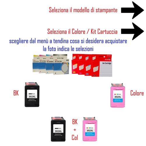 302xl cartucce compatibili - 302xl,