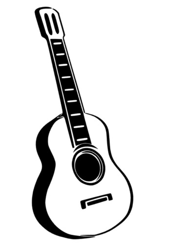 Adesivi per chitarra strumenti