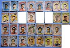 Figurine calcio VAV 1950 VERONA VICENZA VENEZIA LAZIO ROMA TORINO BARI NAPOLI