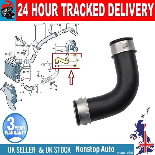 Tubo intercooler turbo - tubo,