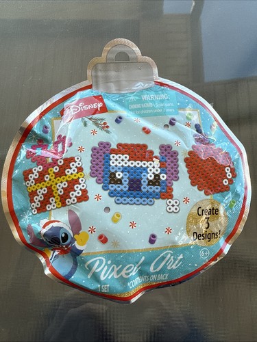 Disney stitch pixel - disney, art