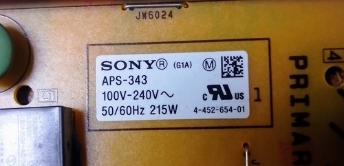 Scheda alimentazione sony - scheda, tv