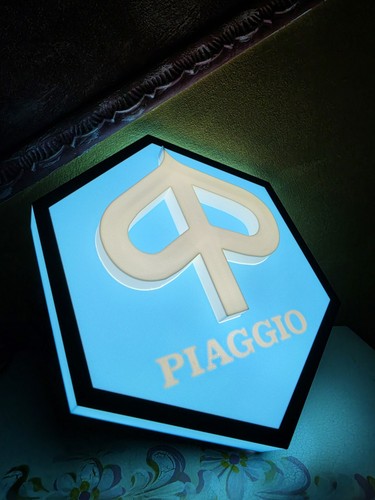 Insegna luminosa piaggio - luminosa, vespa