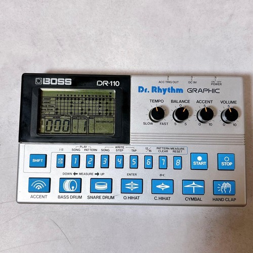 Boss 110 rhythm - boss, graphic
