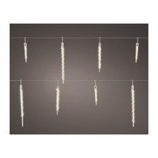 LUCI LED GHIACCIOLO BIANCO