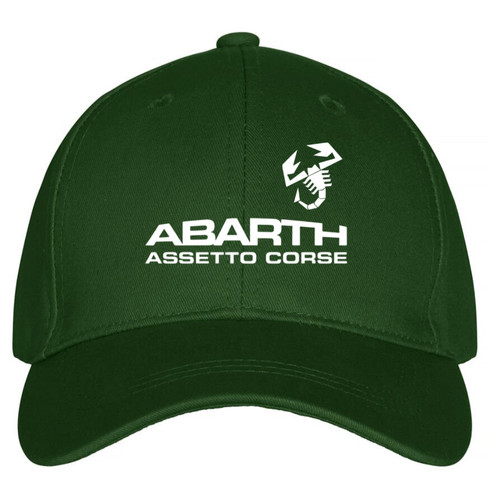 Cappello con visiera verde - con,