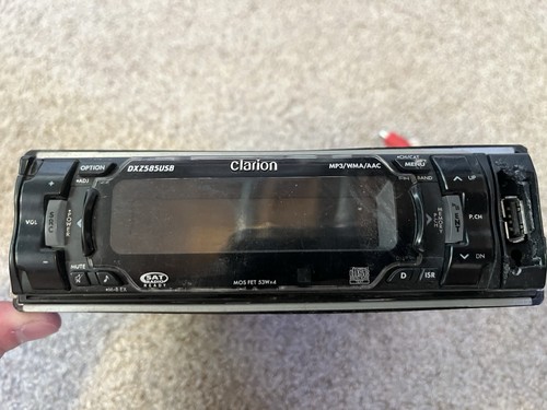 Clarion dxz585usb mp3 wma - dxz585usb, cd