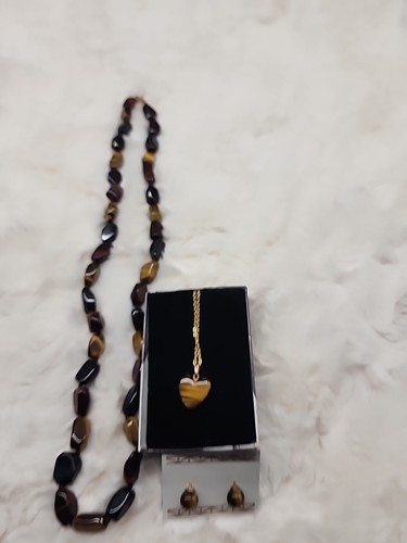 Set collana orecchini occhio - collana,