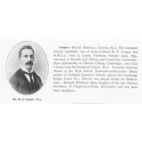 Henry shewell cooper - henry, della