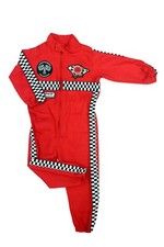 Costume rosso auto da corsa