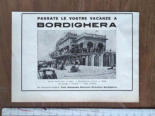 Antica pubblicità del - , 1932
