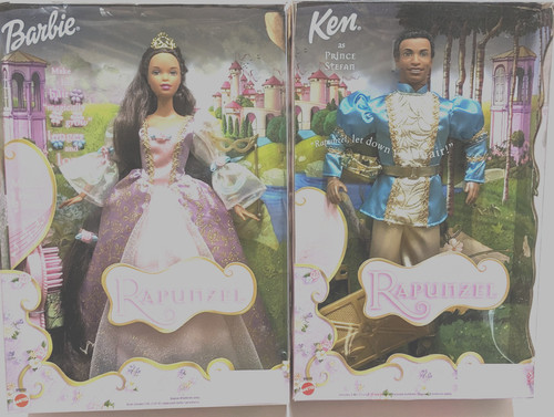 2001 barbie come rapunzel - barbie, &