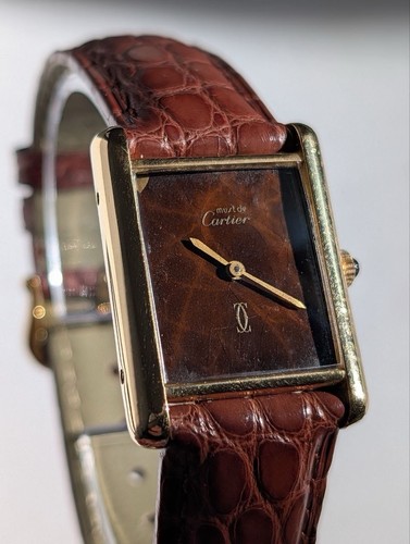 Cartier must tank vermeil - de,