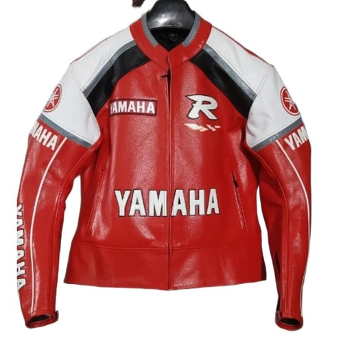 Giacca pelle per moto - in,