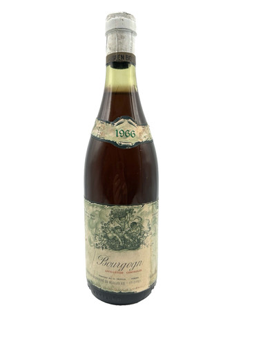 Vino rosso bourgogne 1966 - rosso,