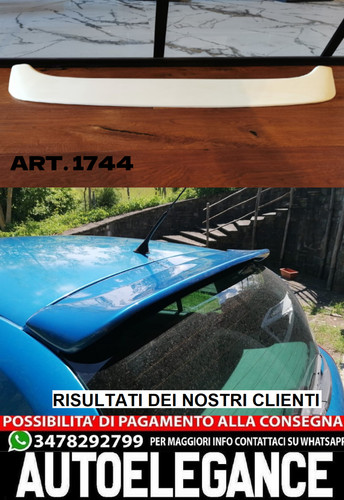 Spoiler adatto per - adatto, clio