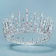 CORONA CIRCOLARE ELFA MISS SPOSA BALLERINA COSPLAY FANTASY COLOR ARGENTO C10