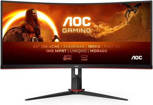 Monitor aoc gaming curvo - monitor,