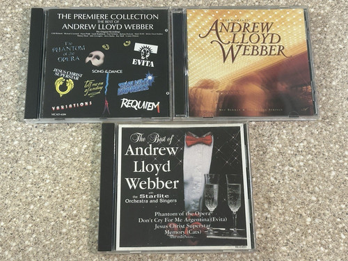 Andrew lloyd webber cds - andrew,