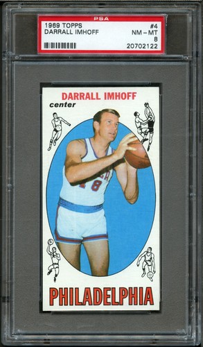 1969 topps darrall - darrall, imhoff