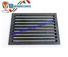 Grata,Fondello,griglia,ghisa,camino,termocamini JOLLYMEC 30x20 cm LB-GC200300