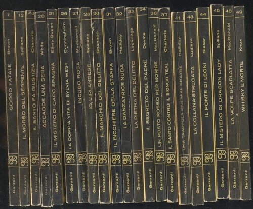 Gialli garzanti dal 1964 - 21,