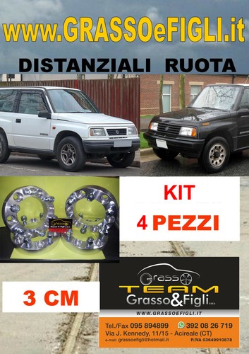 Kit distanziali ruota for - 4,