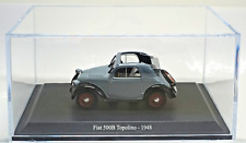 FIAT 500 B "TOPOLINO" 1948 - HACHETTE - FIAT STORY COLLECTION - 1:43 - CON TECA