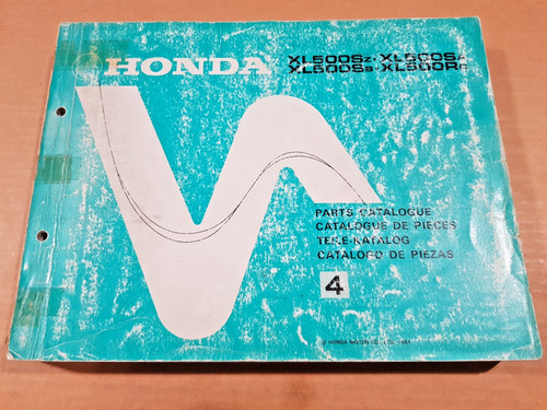 Catalogo ricambi honda 500 - ricambi, xl