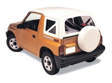 Capote bianca adatta per Vitara 1995-1998 capote di ricambio softtop top capote