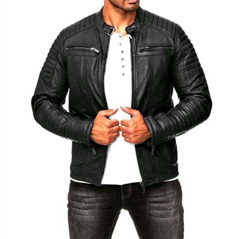 Giacca motociclista uomo nera - motociclista,