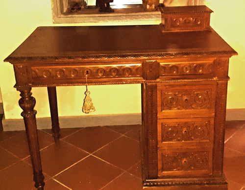 Scrivania centro vintage - scrivania,