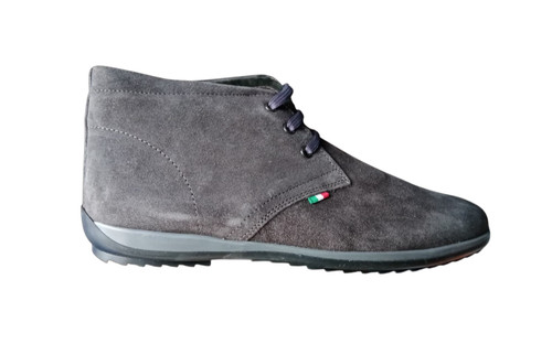 Polacchine scamosciate grigio - polacchine,
