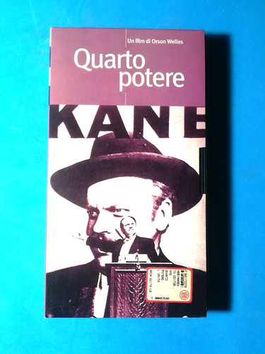 Vhs film quarto potere - quarto, di