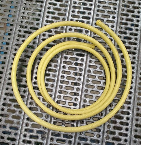 Tubo flessibile gas giallo - tubo,