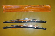 Spazzole Tergicristalli Cromate EPOCA Spafax Tewel 16" 41mm Acciaio NUOVE N.O.S.