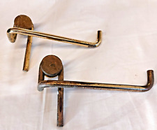 2 Portasciugamani Porta Asciugamano Fissaggio con viti nella Parete Bagno 