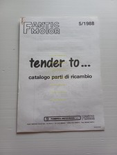 Fantic Motor Tender to 50 1988 catalogo ricambi originale