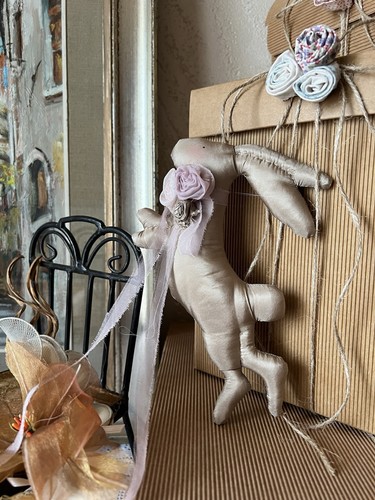 Tilda coniglietto seta rabbit - tilda,