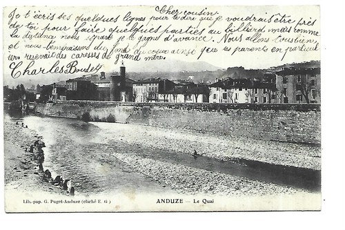 Anduze le quai - anduze,