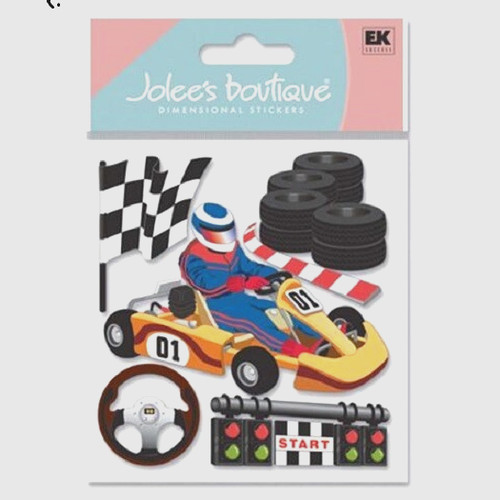 Adesivi cart kart racing - adesivi, go